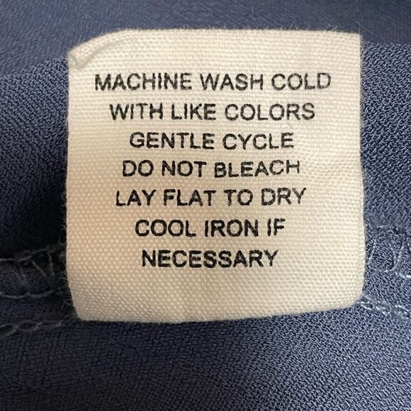 Bailey Blue Ruffle Mini Dress Smoky Blue Women’s Medium - Picture 5 of 6